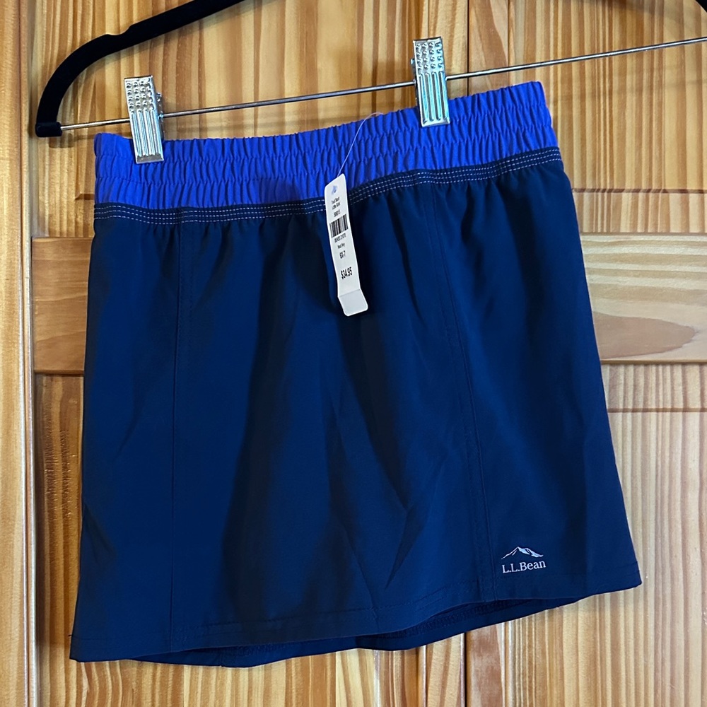 L.L. Bean Royal Blue Active Skirt